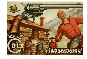 Tebeos: Mendoza Colt / Editorial Rollán, S.A. / N.14